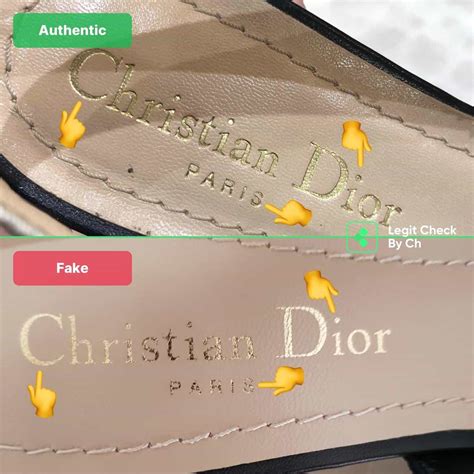 christian dior real or fake|genuine dior logo.